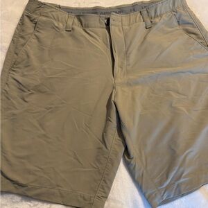 Under Armour Men's Khaki Flat Front Shorts